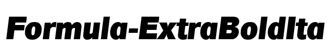 Formula-ExtraBoldIta