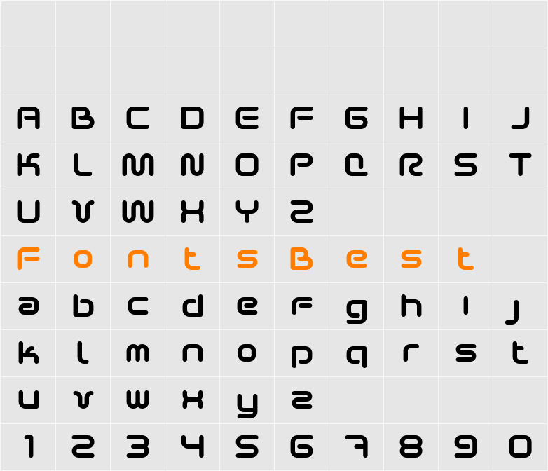 Sci Fied 2002 Character Map
