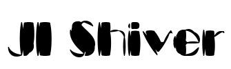 JI-Shiver Font Image