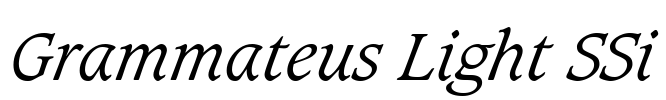 Grammateus Light SSi