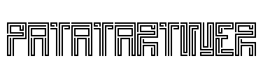 PATATARTINER Font Image
