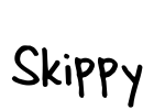 Skippy Font Image