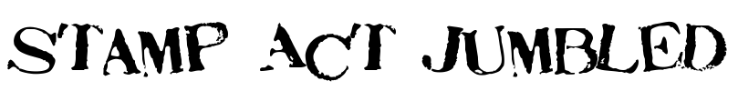 Stamp Act Jumbled