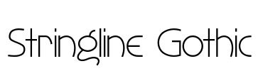 Stringline Gothic