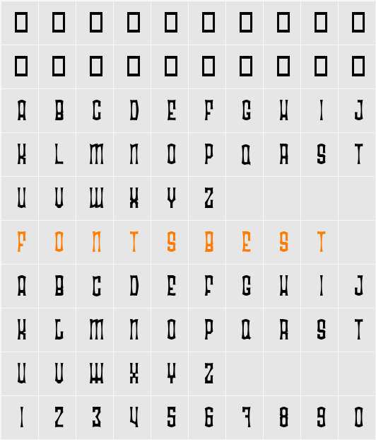 Radonator Anorexia Character Map