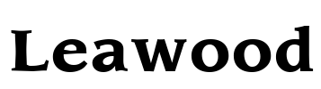 Leawood Font Image