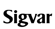 Sigvar Font Image
