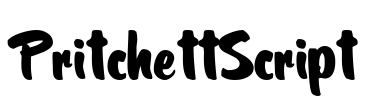 PritchettScript Font Image