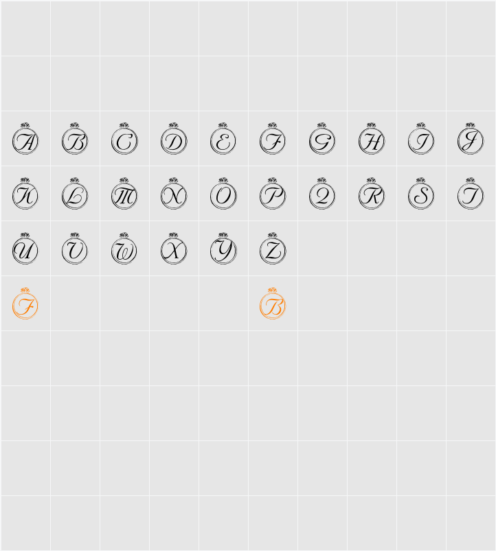 LMS Solitary Stone Character Map