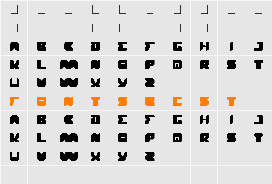 translation Character Map