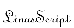 LinusScript Font Image