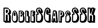 RobleSCapsSSK Font Image