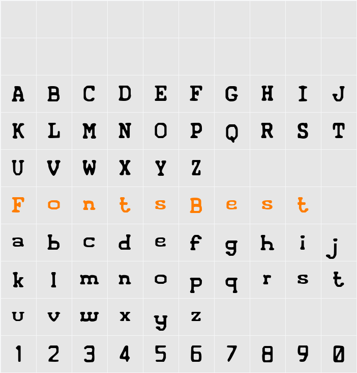 Iconified Character Map