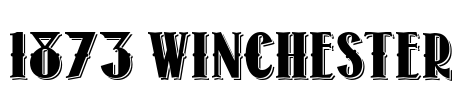 1873 Winchester Font Image