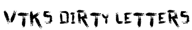 vtks dirty letters