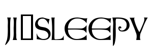 JI-Sleepy Font Image