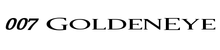 007 GoldenEye