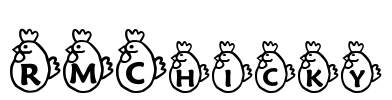 RMChicky Font Image