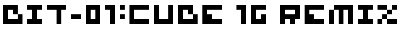 bit-01:cube 16 remix Font Image
