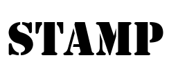 Stamp Font Image