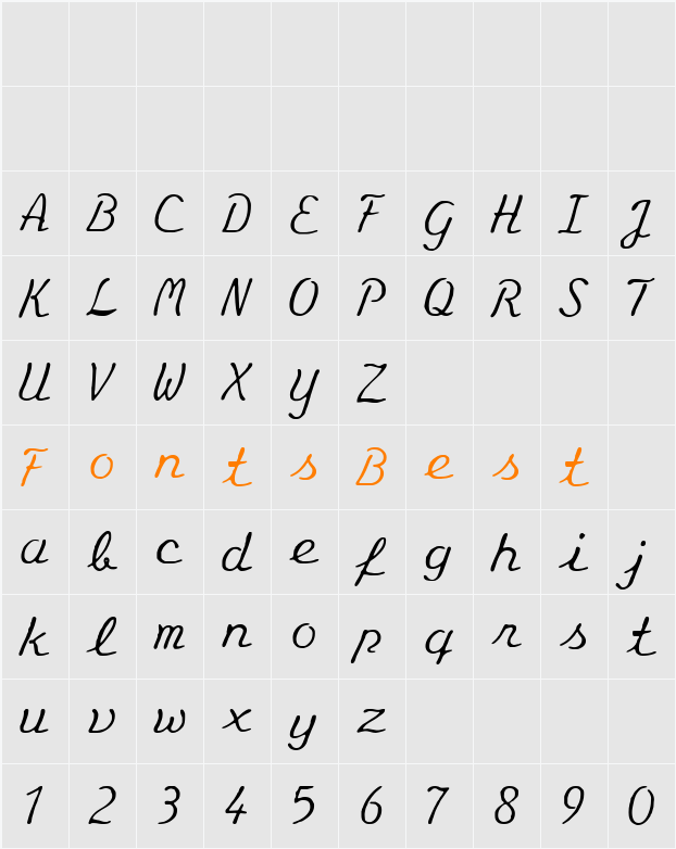 Eminenz Character Map