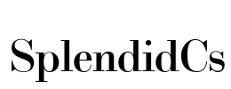 SplendidCs Font Image