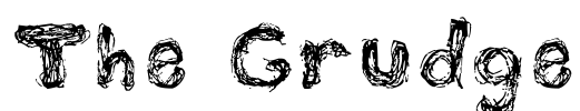 The Grudge Font Image