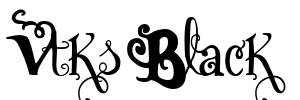Vtks Black Font Image