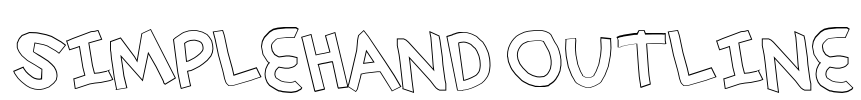 simplehand outline