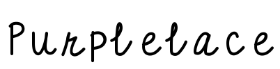 Purplelace Font Image