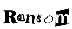 Ransom Font Image