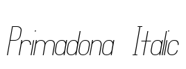 Primadona Italic