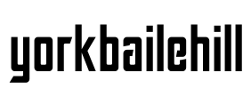 yorkbailehill Font Image