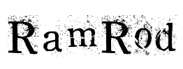 RamRod Font Image