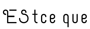 EStce que Font Image