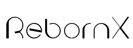 RebornX Font Image