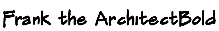 Frank the ArchitectBold