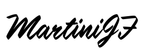 MartiniJF Font Image