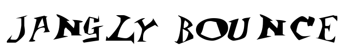 Jangly Bounce Font Image