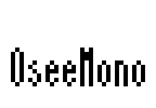 OseeMono Font Image