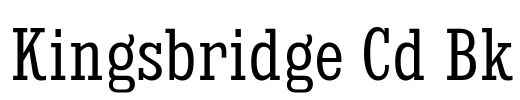 Kingsbridge Cd Bk