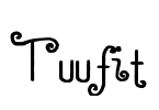 Tuufit Font Image