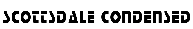 Scottsdale Condensed Font Image