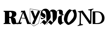 RAYMOND Font Image