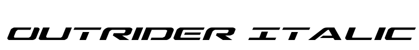Outrider Italic