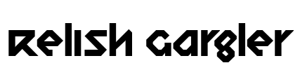Relish Gargler Font Image