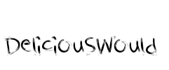 DeliciousWould Font Image