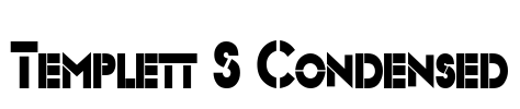 Templett S Condensed Font Image
