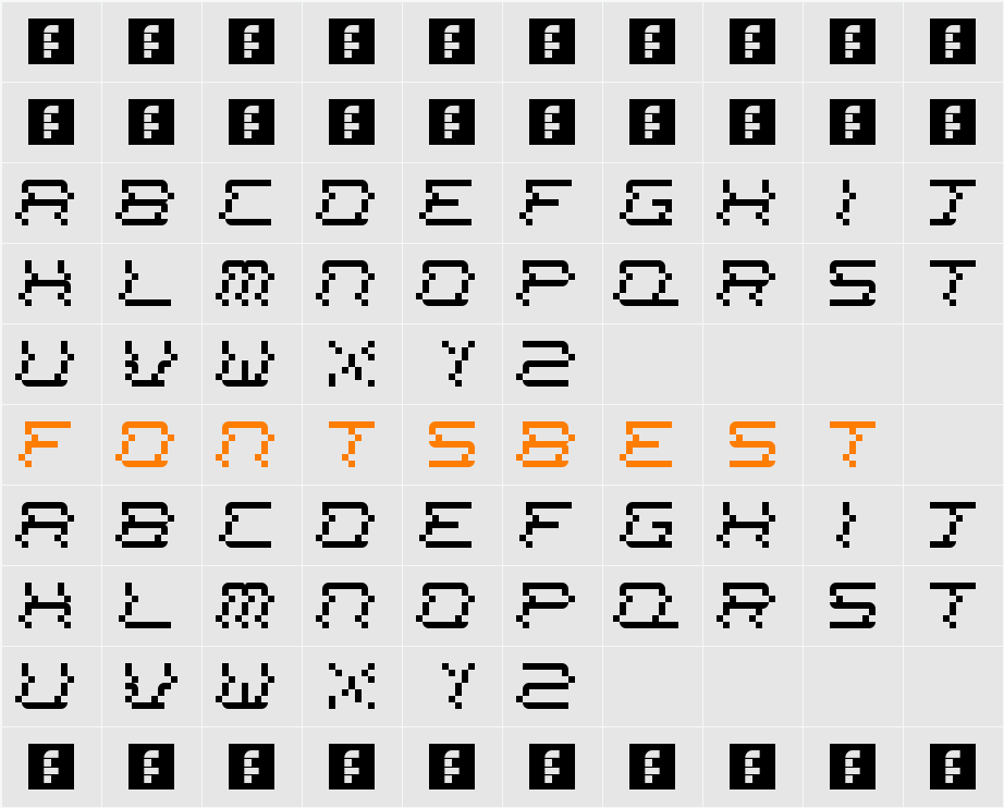 News Channel Character Map