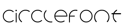 circlefont Font Image